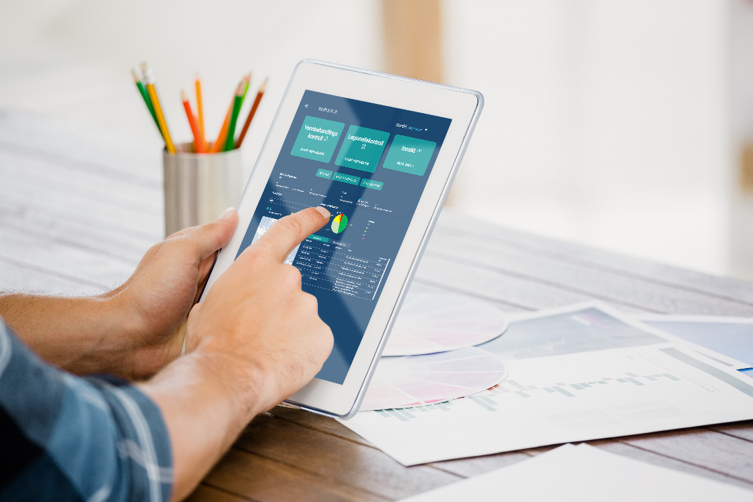 Inspektor Illustrasjon på iPad-1